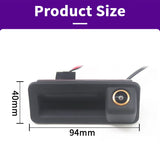 170° HD Car Rear View Camera with AHD/CVBS Signal and Parking Guidelines