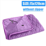 USB Heated Blanket – Portable, Cordless Bed Warmer for Winter Comfort (Crystal Velvet, 75x120cm)