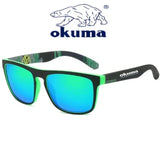 Gafas de sol polarizadas Okuma con protección UV400: gafas ligeras para actividades al aire libre, caza, pesca, conducción y deportes