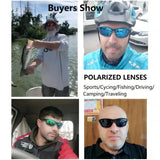 Classic Outdoor Sports Polarized Sunglasses – UV400 Protection for Cycling, Fishing & Driving