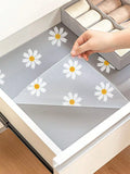 Revestimiento para estantes Daisy: tapete impermeable y no adhesivo para gabinetes y cajones de cocina
