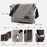 Canvas Satchel Bag – Durable Crossbody Shoulder Bag for Everyday Use