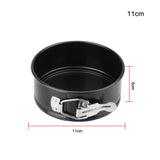 Professional Round Cake Pan with Removable Bottom – Carbon Steel Non-Stick Bakeware