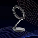 Soporte magnético para teléfono de coche: soporte giratorio de 360° para tablero de instrumentos para conducción con manos libres