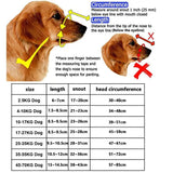Adjustable Dog Muzzle with Reflective Strips – Safe, Comfortable & Secure Training Aid