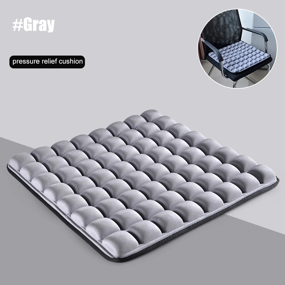3D Air Cushion for Office Chair and Car – Sciatica and Tailbone Pain Relief Seat Pad