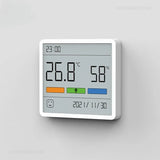 Digital Temperature and Humidity Meter Clock - Indoor & Outdoor Thermometer with Hygrometer