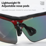 Gafas de sol para ciclismo de alto rendimiento: protección UV400 y comodidad ligera