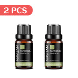 Pure Plant Extract Essential Oils Set – 10ml Bottles for Diffusers, Spa & DIY Use