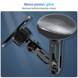 Soporte magnético para teléfono para automóvil con rotación de 360°: montaje seguro y universal