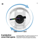 12CM Mini 3D Hologram Fan Display Light for Advertising and Events