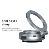 360° Rotatable Magnetic Car Phone Holder with Intelligent Vacuum Suction