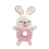 Sonajeros de peluche suaves para bebés: adorables anillos de animales para el aprendizaje temprano