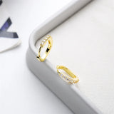 Oversized Punk Style Geometric Hoop Earrings for Women