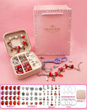 DIY Beaded Bracelet Making Kit for Girls – Jewelry Craft Set with Storage Box
