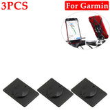 Bicycle Phone Mount Sticker Adapter for Garmin – Secure Adhesive Back Button Holder for Bike Racks