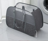 Foldable Large Capacity Mesh Laundry Basket – Portable & Breathable Clothes Hamper