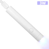 Mini Rechargeable UV LED Nail Lamp for Quick Gel Drying – Portable Nail Dryer for Manicure at Home or On-the-Go