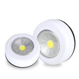 Luz LED nocturna para debajo de los gabinetes: funciona con pilas, se activa al tacto, LED blanco para el hogar y la cocina