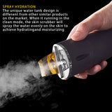 Ultrasonic Skin Scrubber with EMS & Ion Technology for Deep Facial Cleansing