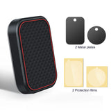 Soporte magnético para teléfono de coche: soporte magnético plano universal para salpicadero, escritorio, frigorífico y smartphones