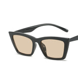 Vintage Cat Eye Sunglasses – Small Square Frame Retro Shades for Women