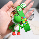 Super Mario Bros Keychain - Cute Character Figure Pendant & Collectible Toy