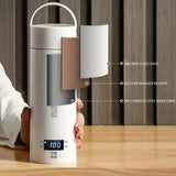 Portable Electric Travel Kettle – 500ml Quick Boiling Bottle with Temperature Control