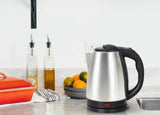 Stainless Steel Smart Kettle – 1500W Whistle Tea & Coffee Thermo Pot