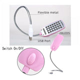 USB LED Book Light – Ultra Bright, Rechargeable, Flexible, Portable Reading Light for Books, Camping & Night Use