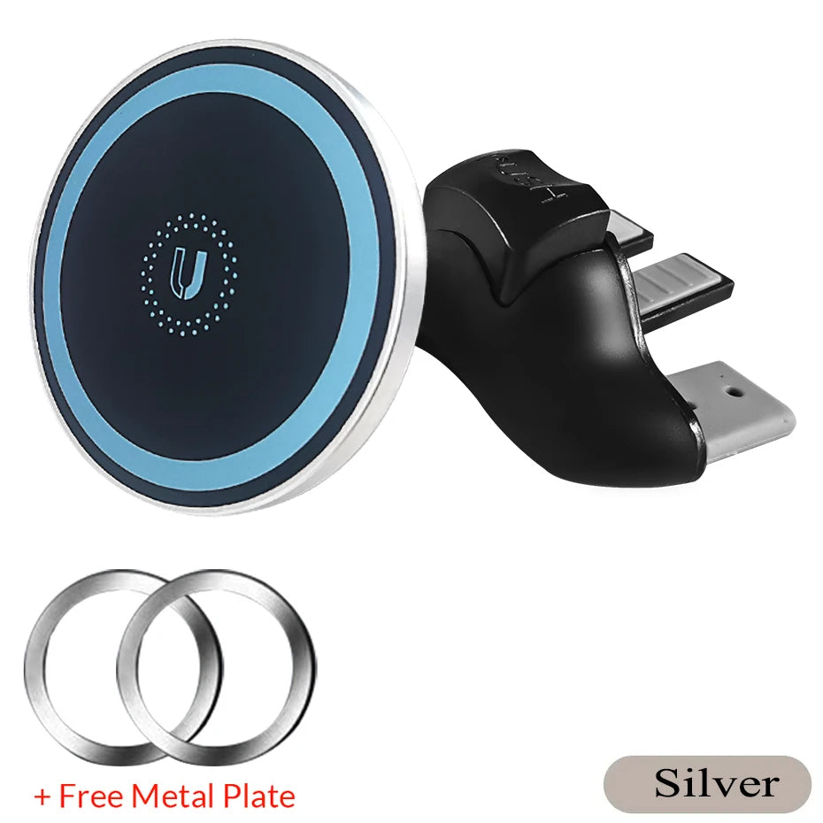 Magnetic CD Slot Phone Holder for Car - Universal Magsafe-Compatible Mount