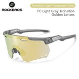 ROCKBROS Photochromic Cycling Sunglasses – Lightweight, UV Protection & Anti-Glare Sports Eyewear