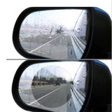 Película impermeable para espejo retrovisor de coche, 6 piezas: ¡conduzca con seguridad en cualquier clima!