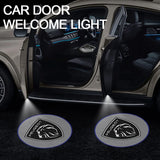 Peugeot LED Door Projector Lights - Wireless Welcome Logo Lights for 206 207 208 3008 308 Models