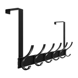 Punch-Free Door Behind Hooks – Wall Hanging Bag, Clothes Hanger & Storage Organizer for Bedroom, Bathroom, Kitchen