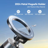 Soporte magnético para teléfono en avión: rotación de 360° y comodidad para viajar con manos libres