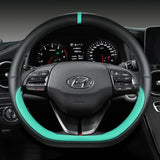 Custom Steering Wheel Cover – Premium Microfiber Leather, 38cm, Multiple Colors
