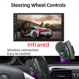 7-Inch Car Stereo with Bluetooth 5.0, Wired CarPlay & Android Auto, FM Radio, USB/SD, MP3 Player
