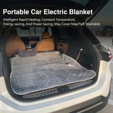 12V Electric Heated Blanket for Car, SUV & RV – Plush Travel Body Warmer with Thermostat