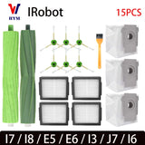 iRobot Roomba Replacement Filters & Brushes for i7, i7+, i3+, i6+, j7, E5, E6, E7 Series