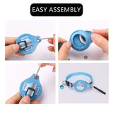 Reflective Cat Collar with AirTag Case and Bell – Adjustable Anti-Lost Pet Tracker Holder