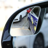 360° Frameless Blind Spot Mirror – Wide-Angle Auxiliary Rearview for Safe Parking & Reversing