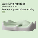 Memory Foam Car Seat Cushion - Universal Lumbar & Buttock Support Pillow