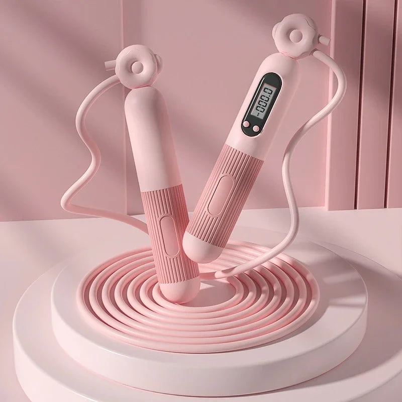 Smart Skipping Rope with Digital Counter – Indoor & Outdoor Fitness Jump Rope for All Ages