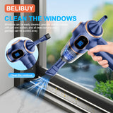 Portable Car Vacuum Cleaner – 95,000PA Powerful Suction for Home & Auto