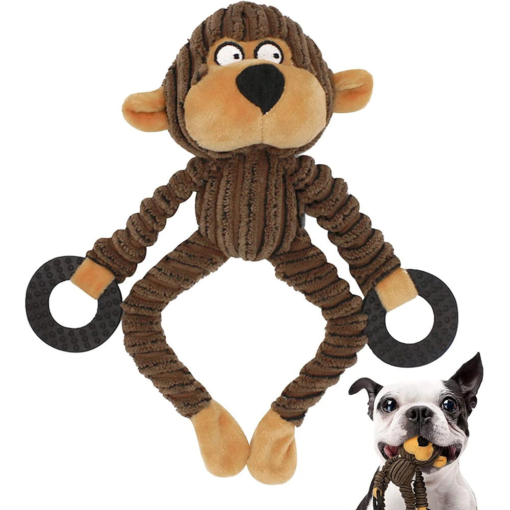 Squeaky Plush Dog Toys – Interactive Chew Toys for Puppies & Small Dogs