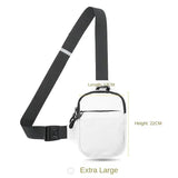 Men’s Waterproof Crossbody Chest Bag – Large Capacity Oxford Shoulder & Waist Pack for Outdoor and Travel
