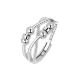 Trendy Geometric Spinner Ring for Women – Fashion Statement Cocktail Jewelry