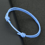 Adjustable Lucky Red Thread Best Friend Bracelet – Ethnic Nautical Rope Design