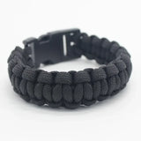 7-Strand Paracord Survival Bracelet – 23cm Emergency Rope for Outdoor & Camping